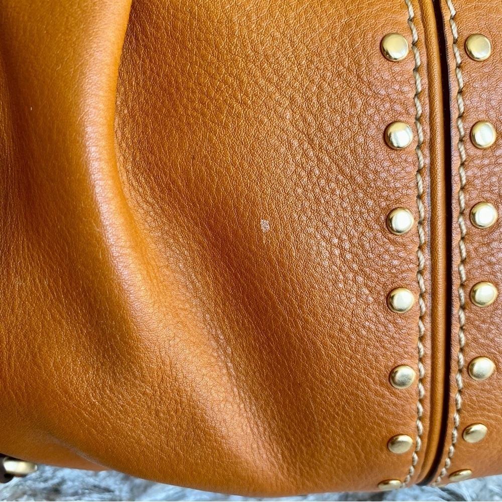 Michael Kors NWOT Leather Studded Handbag - Picture 10 of 10